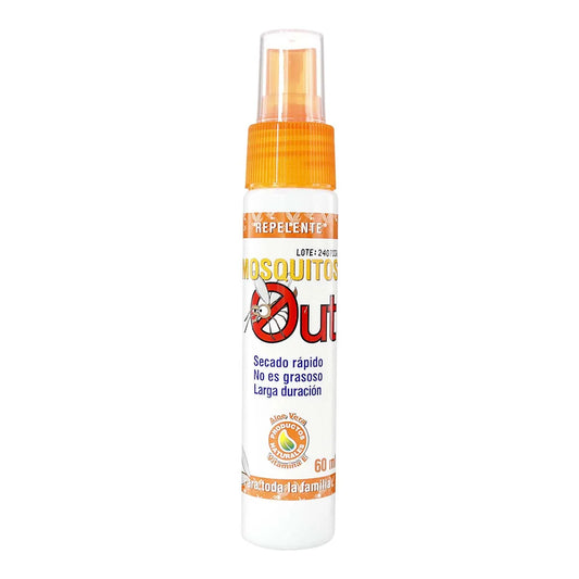 Repelente Out Mosquitos Aloe Vera 60 ml