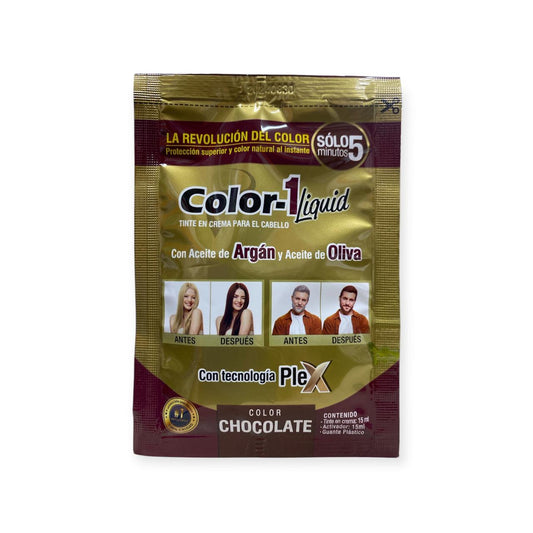 Tinte Color 1 Cabello Color Chocolate 15 Mililitros