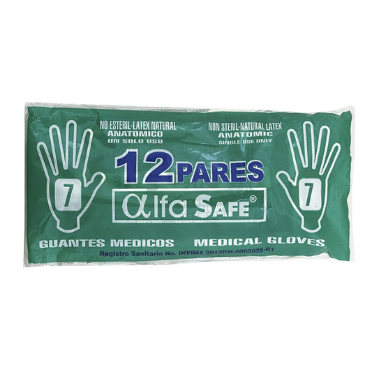 Guante Cirugía Alfa 7 12 Unidades