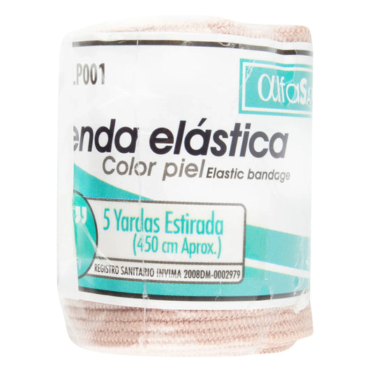 Venda Elastica Piel Alfa Safe 2x5