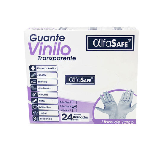 gUAN. Vinilo.alfa Safe 24 Uds M
