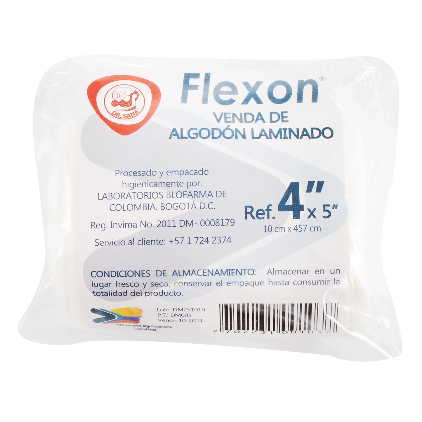 Algodón Laminado Flexon 4x5