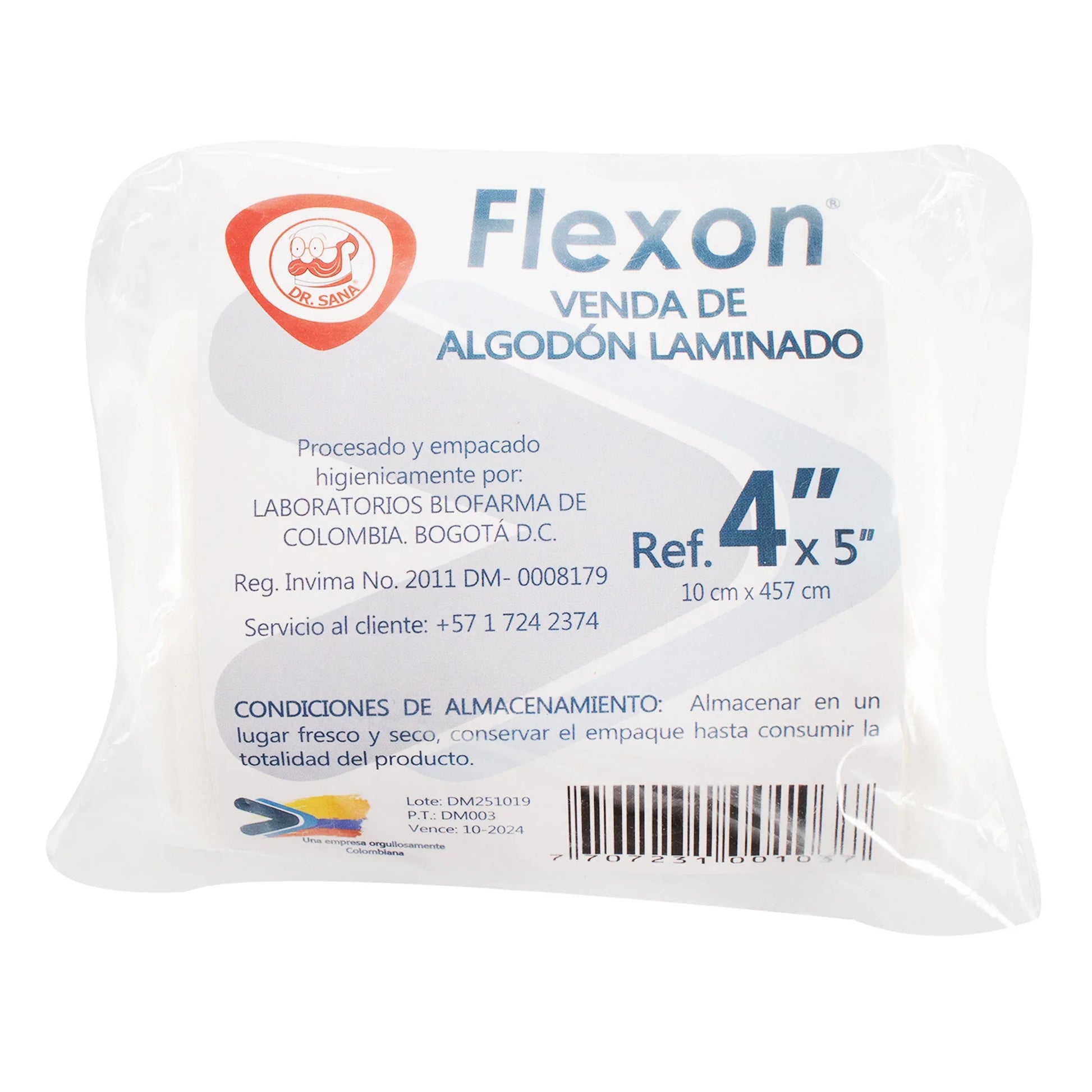 Algodón Laminado Flexon 4x5