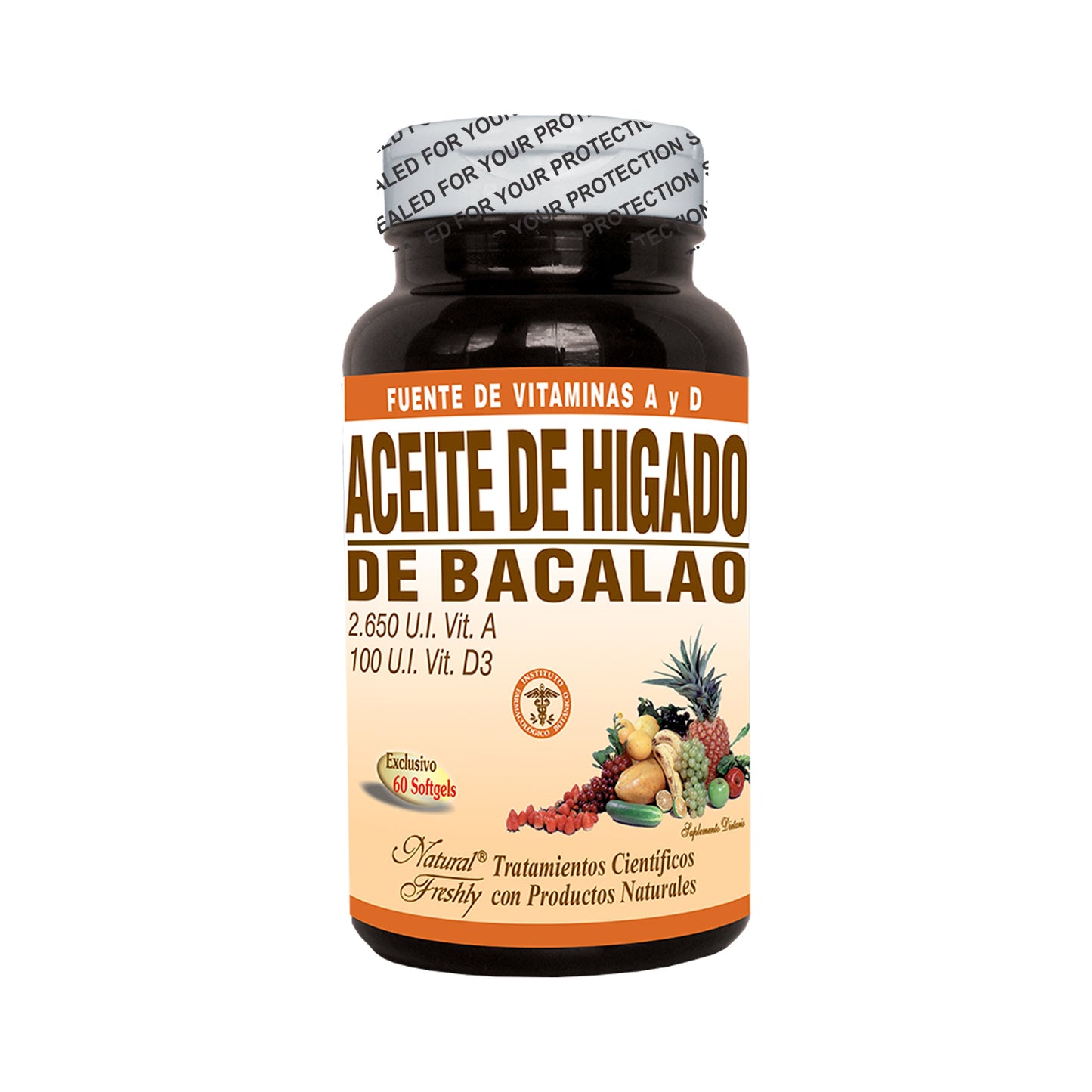 Aceite Higado Bacalao 60 Softgels Nf