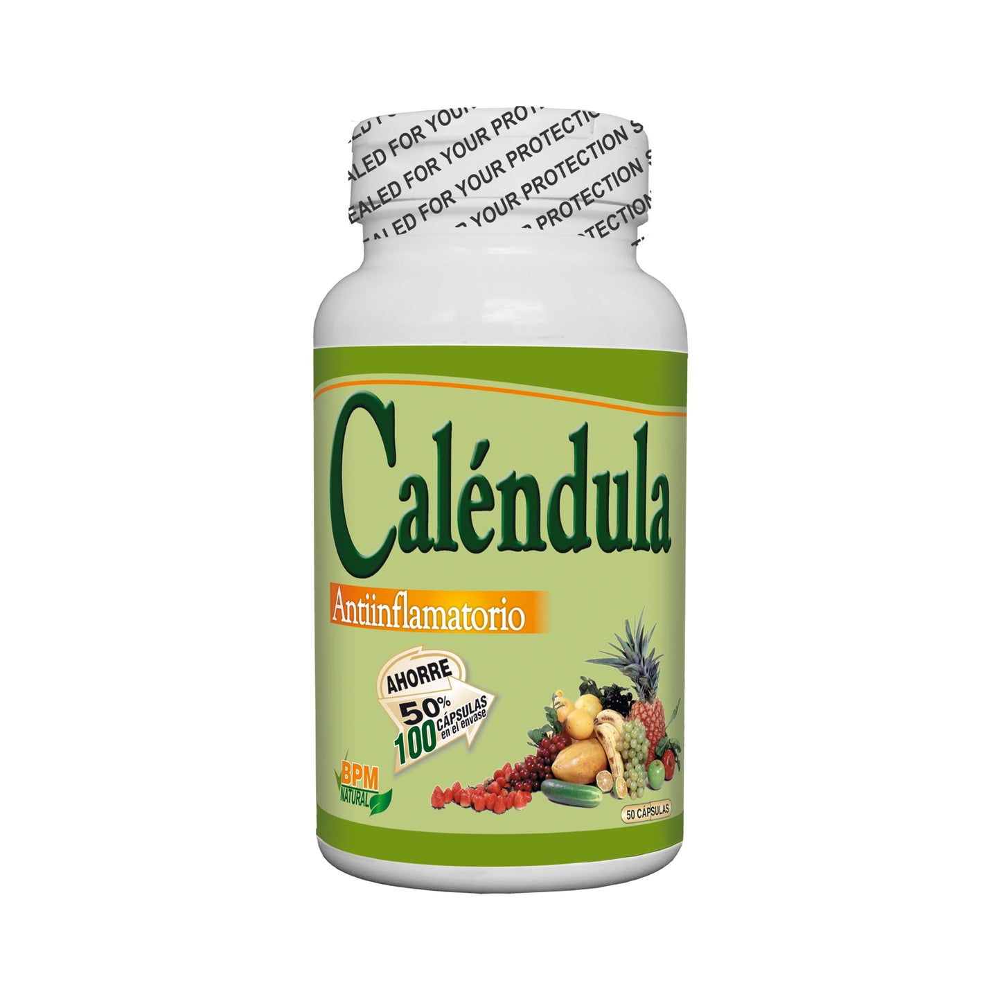 Calendula 300 mg 50 Cápsula.FRESHLY+50 Cápsula