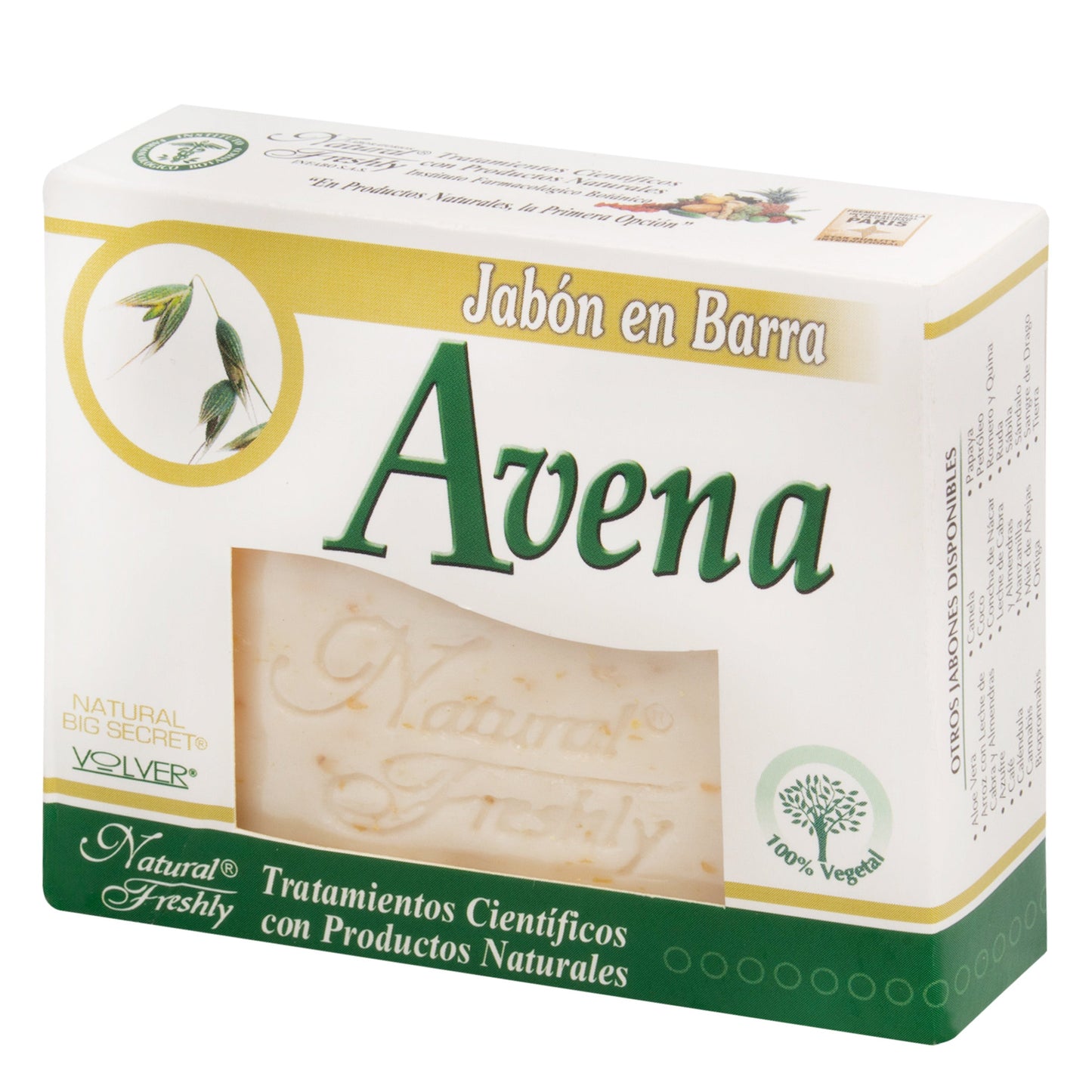 Jabón De Avena Freshly 90 gr