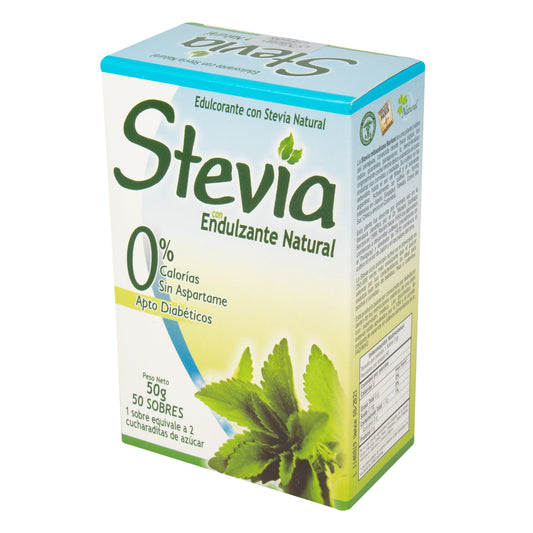 Stevia Endulzante 50 Sobres