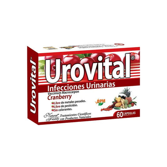 Urovital Cramberry Blíster 60 Cápsulas