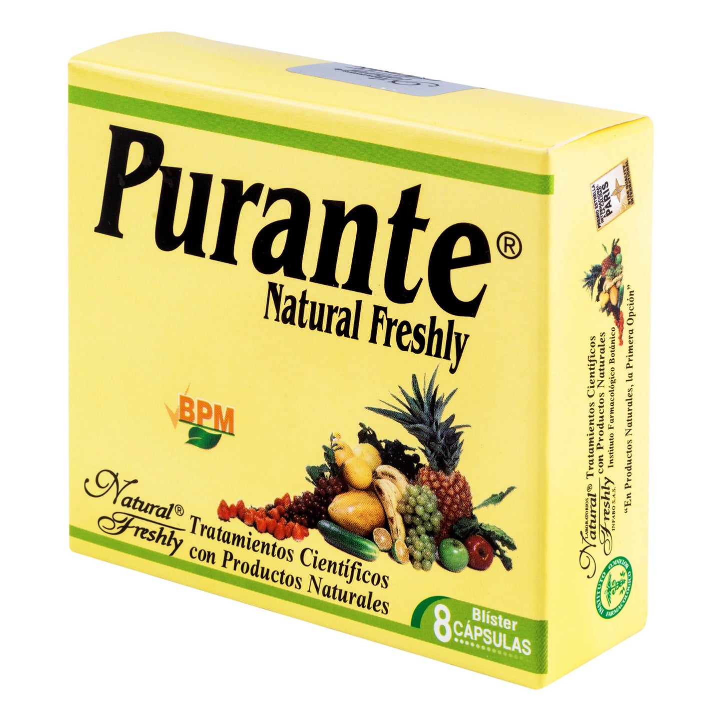 Purante Natural 8 Cápsulas Freshly