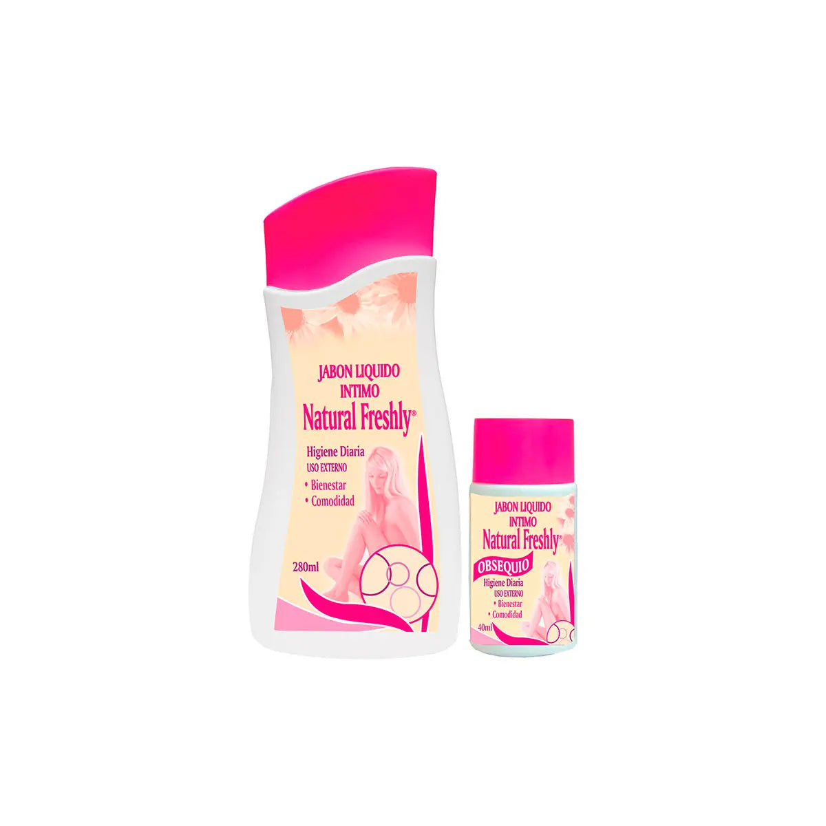 Jabón Intimo Natural Freshly 280 ml+JAB