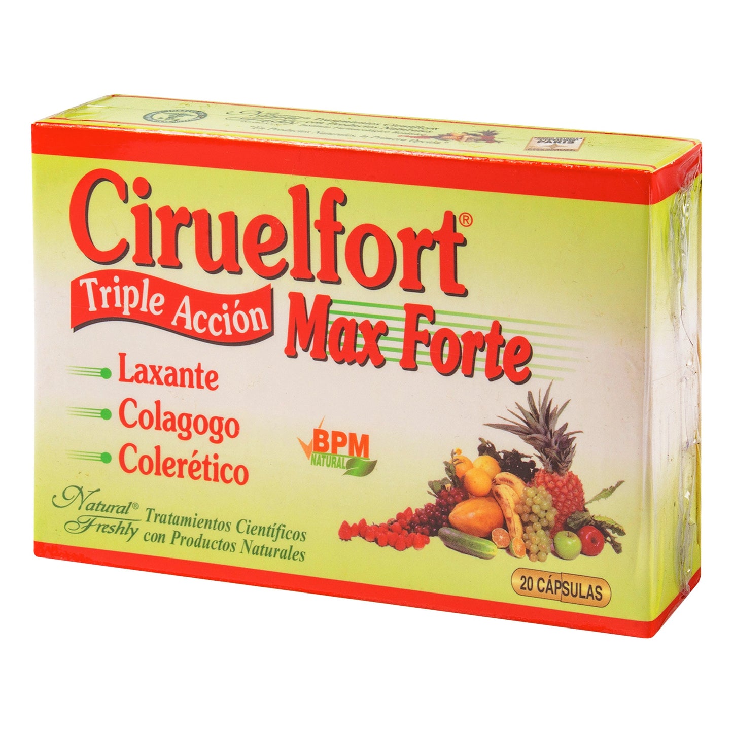 Ciruelfort Max Forte 20 Cápsulas Nf