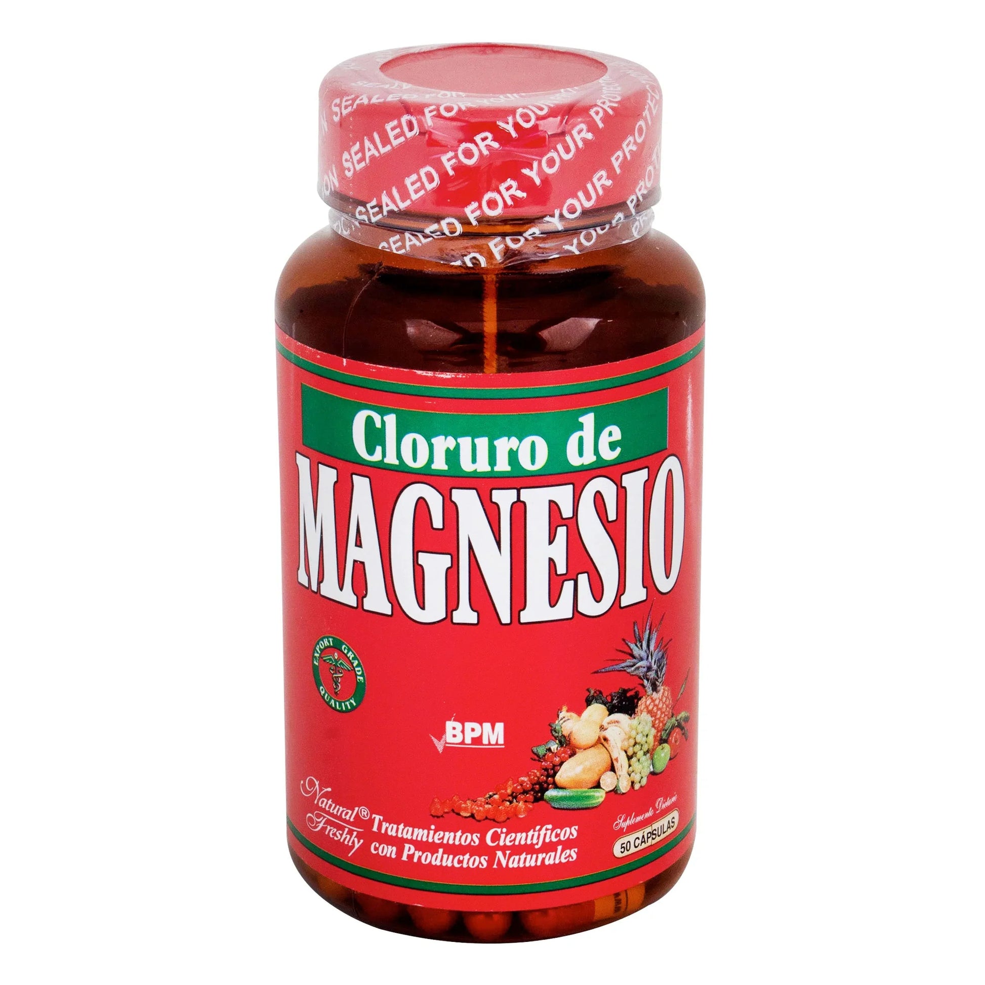Cloruro De Magnesio + Vitamina D 50 Cápsula