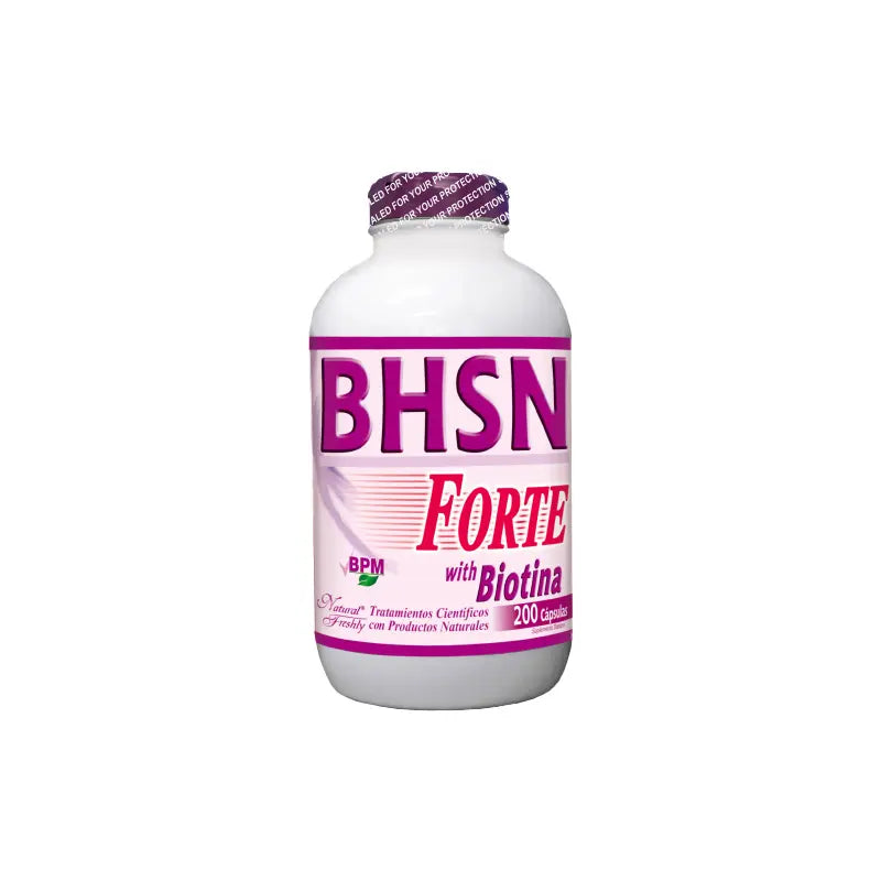 B.h.s.n Forte Con Biotina 200 Softgels