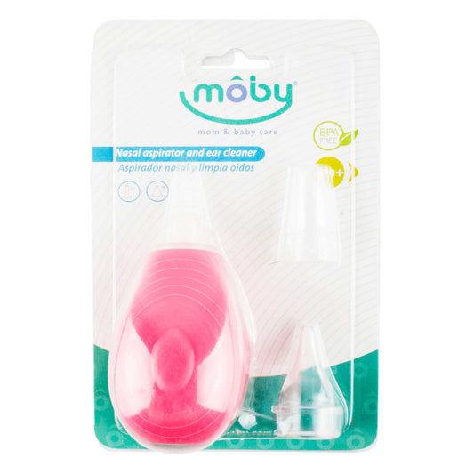 Aspirador Nasal Moby Y Limpiador De Oídos