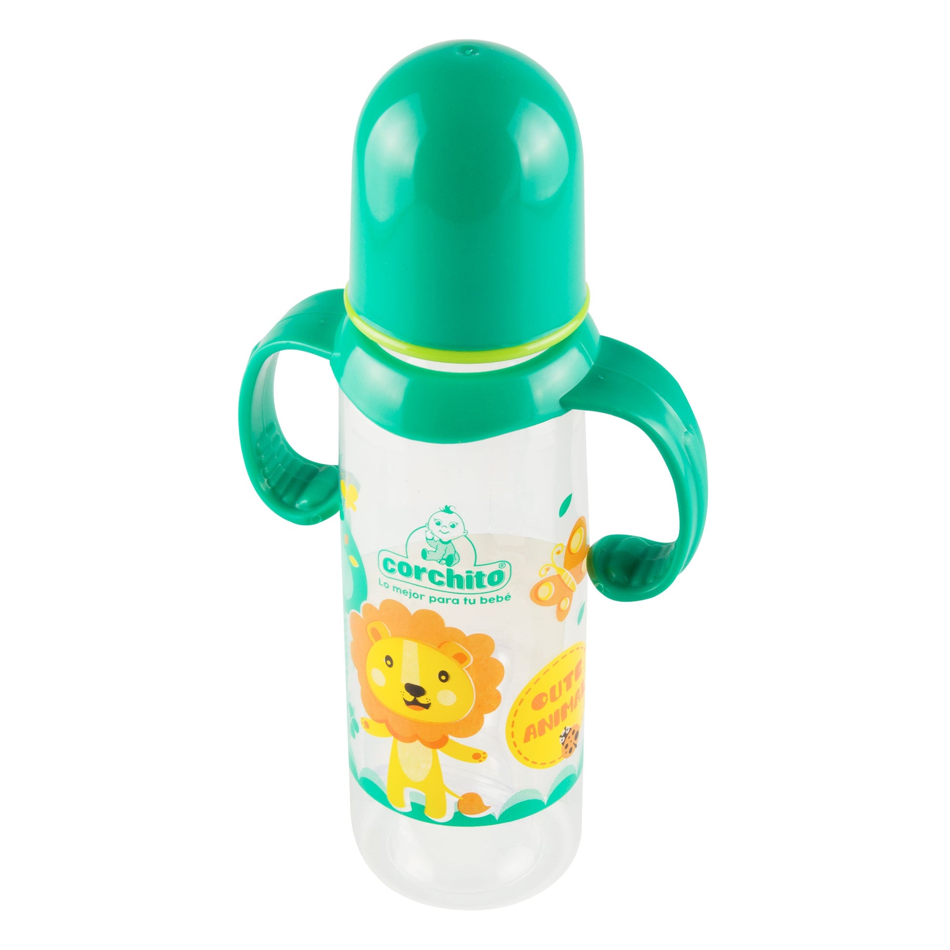Biberon Corchito Decorado 2 Manij.8 Oz
