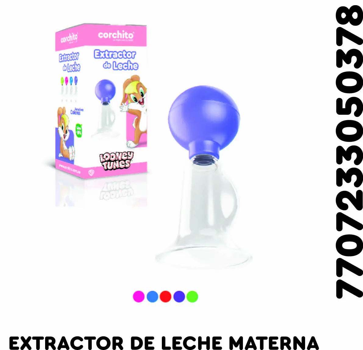 Extractor Leche Materna Corchito