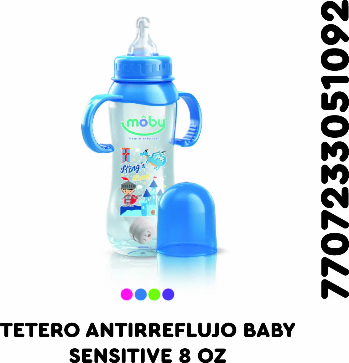 Biberon Moby Baby Sensitive 4 Meses