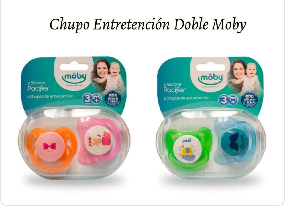 Chupo Entretencion Doble Moby