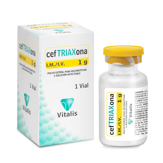 Ceftriaxona 1 g Ampolla