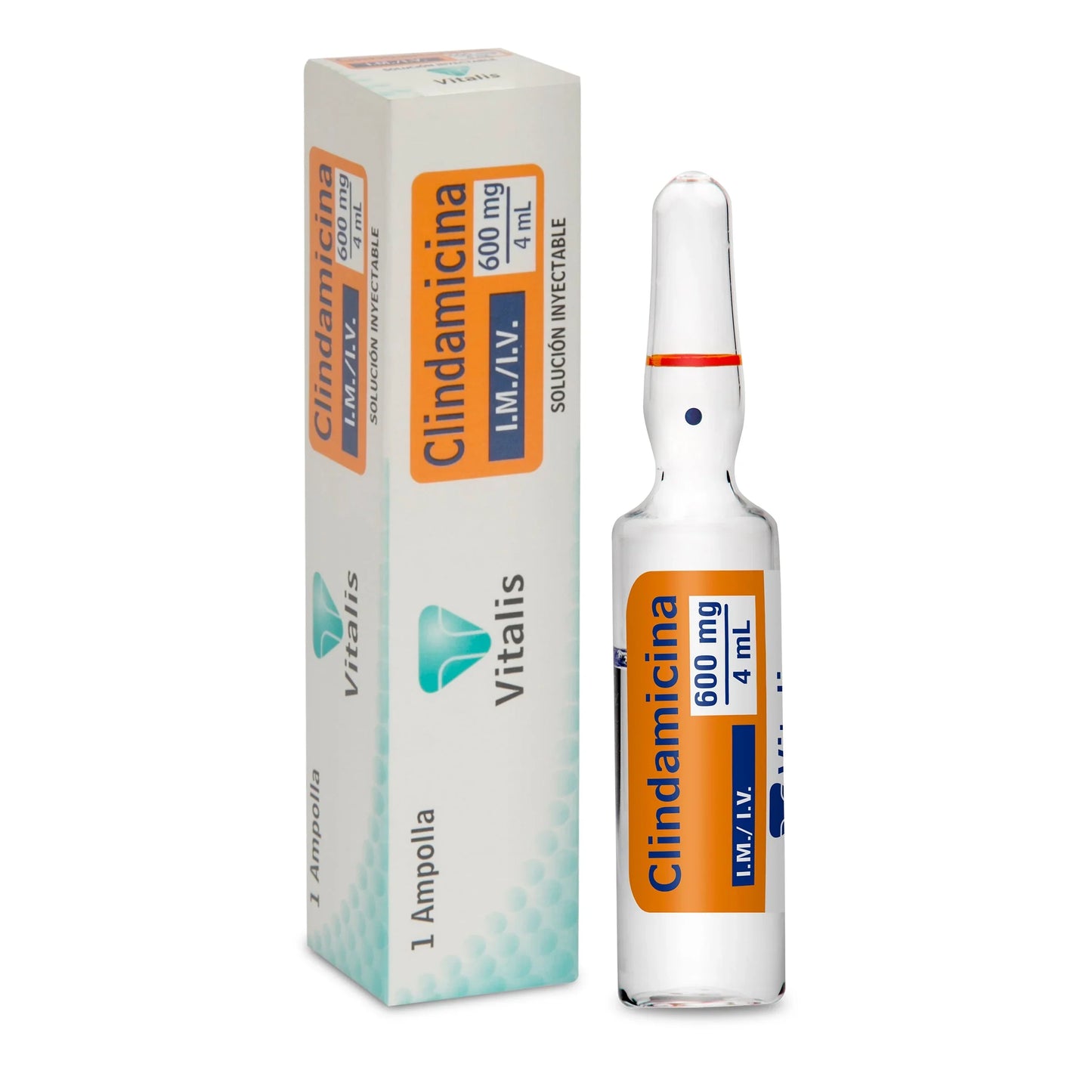Clindamicina Ampolla ,600 mg