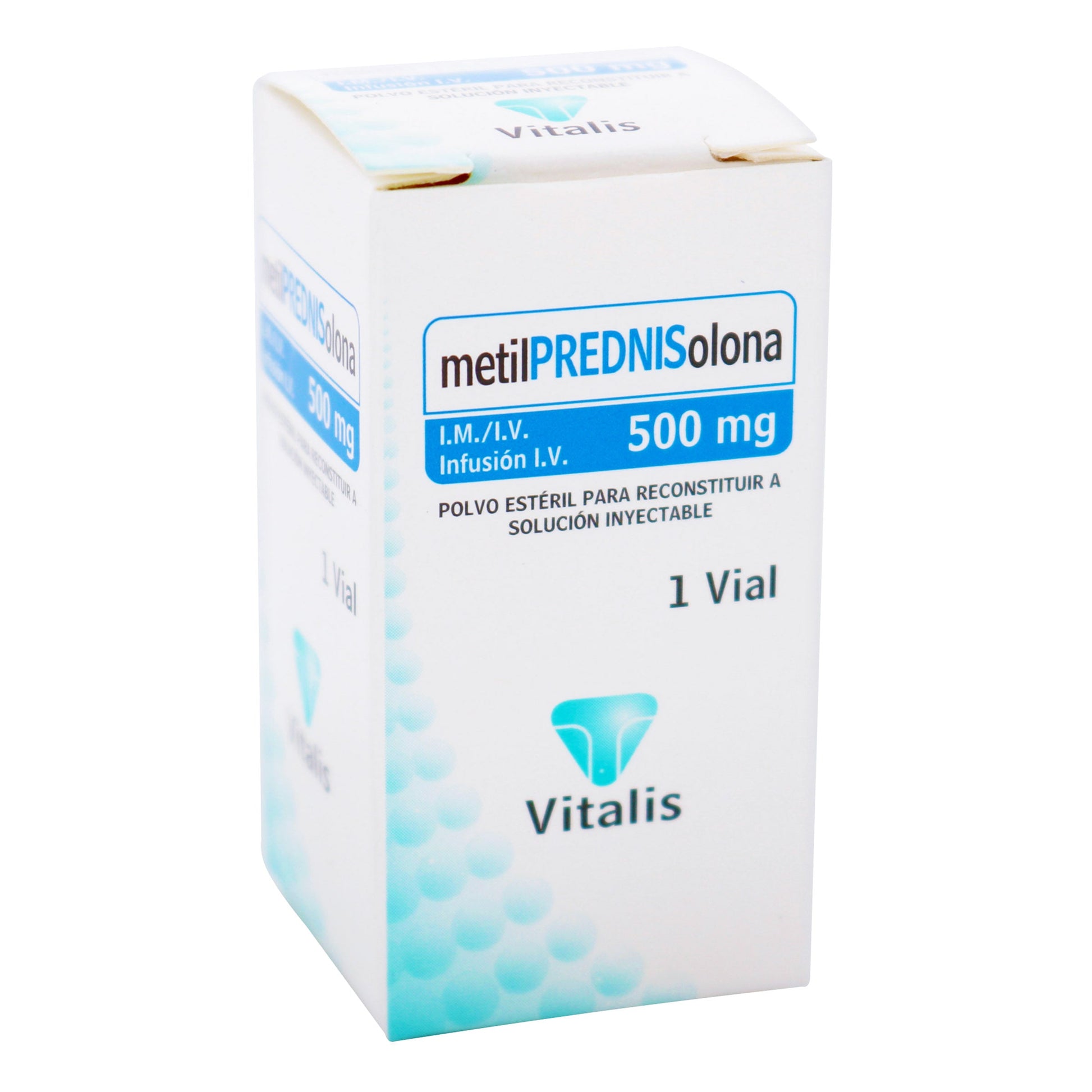Metilprednisolona 500 mg 1 Vial