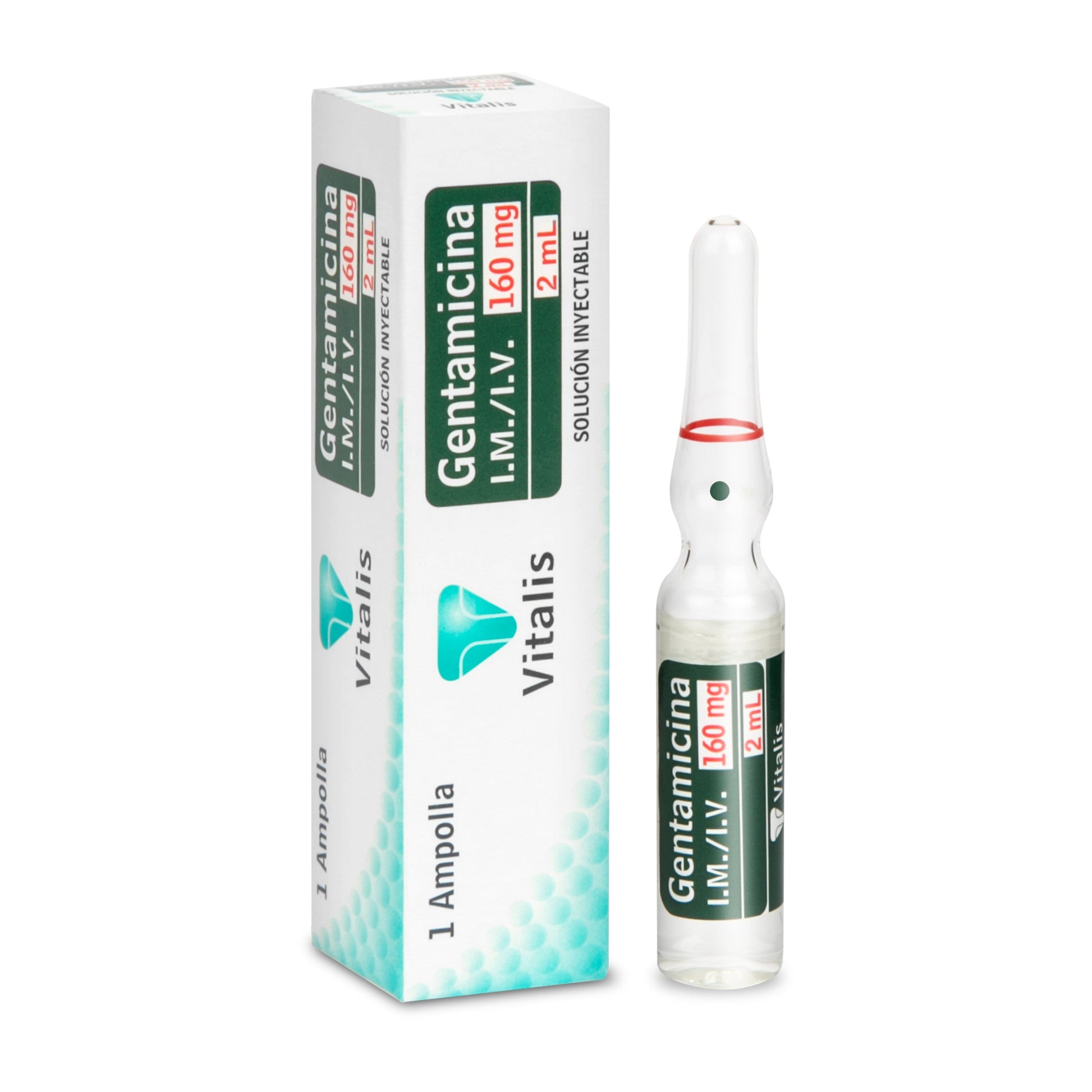GenéricoTAMICINA 160mg/2ml 1 Ampolla Vt