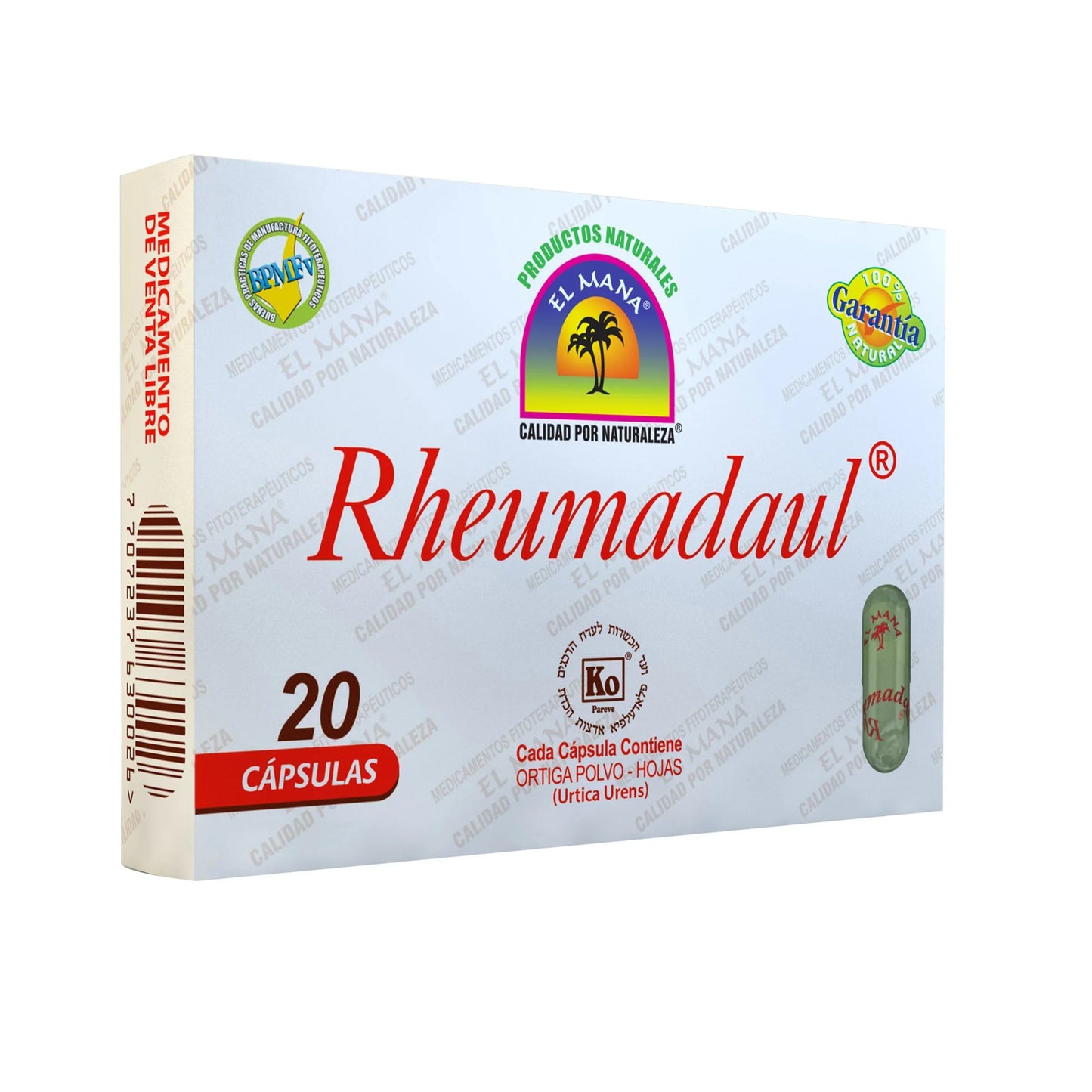 Rheumadaul 20 Cápsulas
