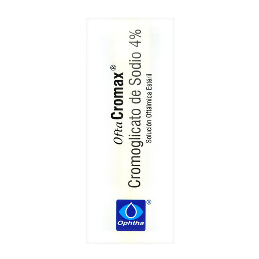 Oftacromax Solución Oftálmico 4% 15ml