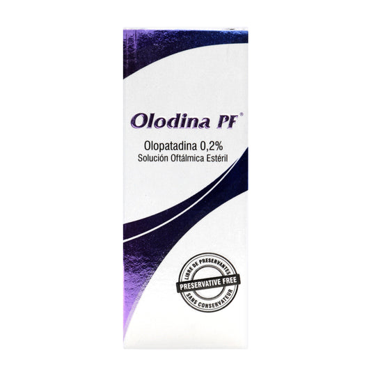 Olodina Pf 0.2% Solución.OFT. 5 ml(3%+)