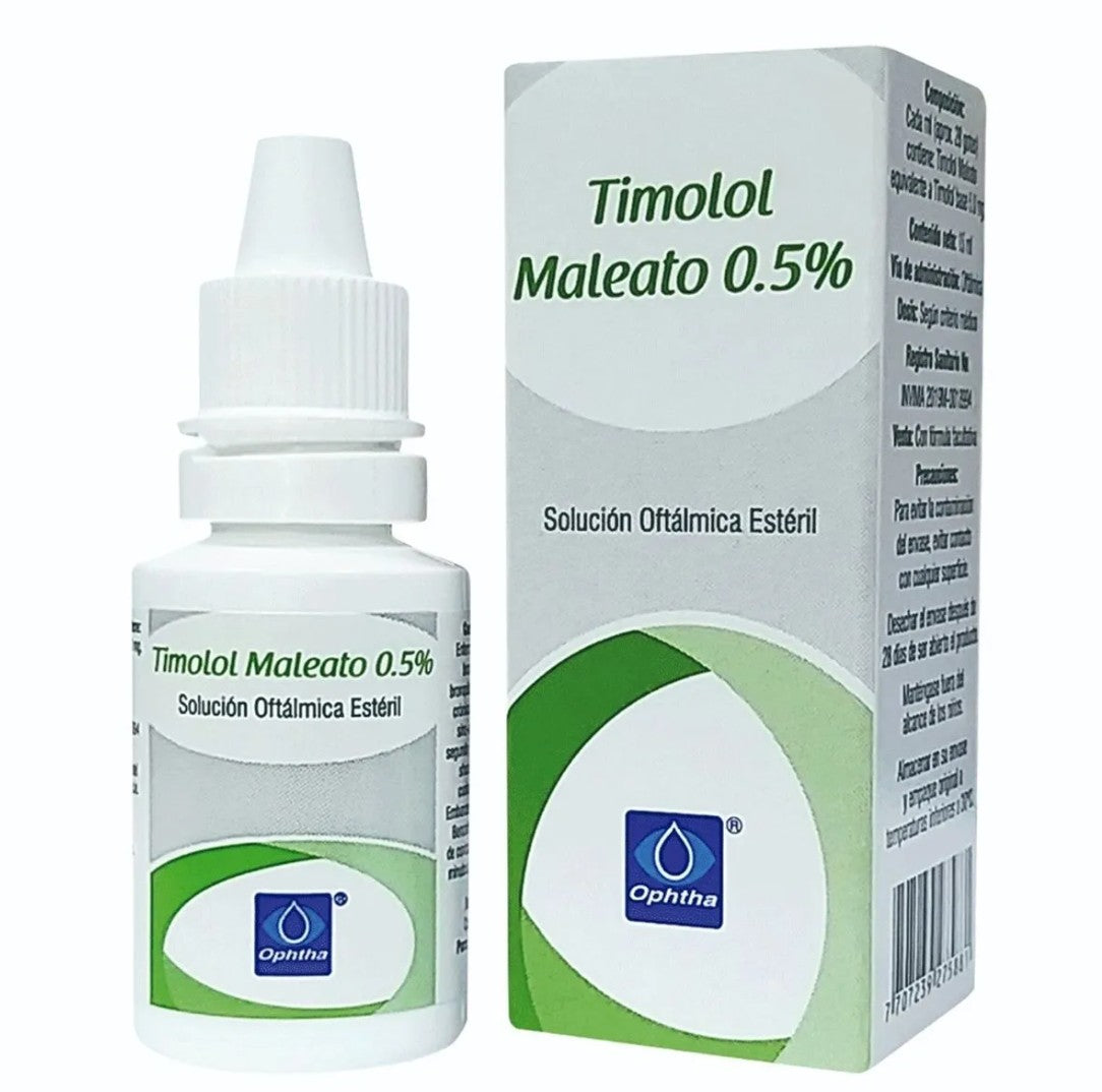 Timolol 0.5% Gotas Oftálmico