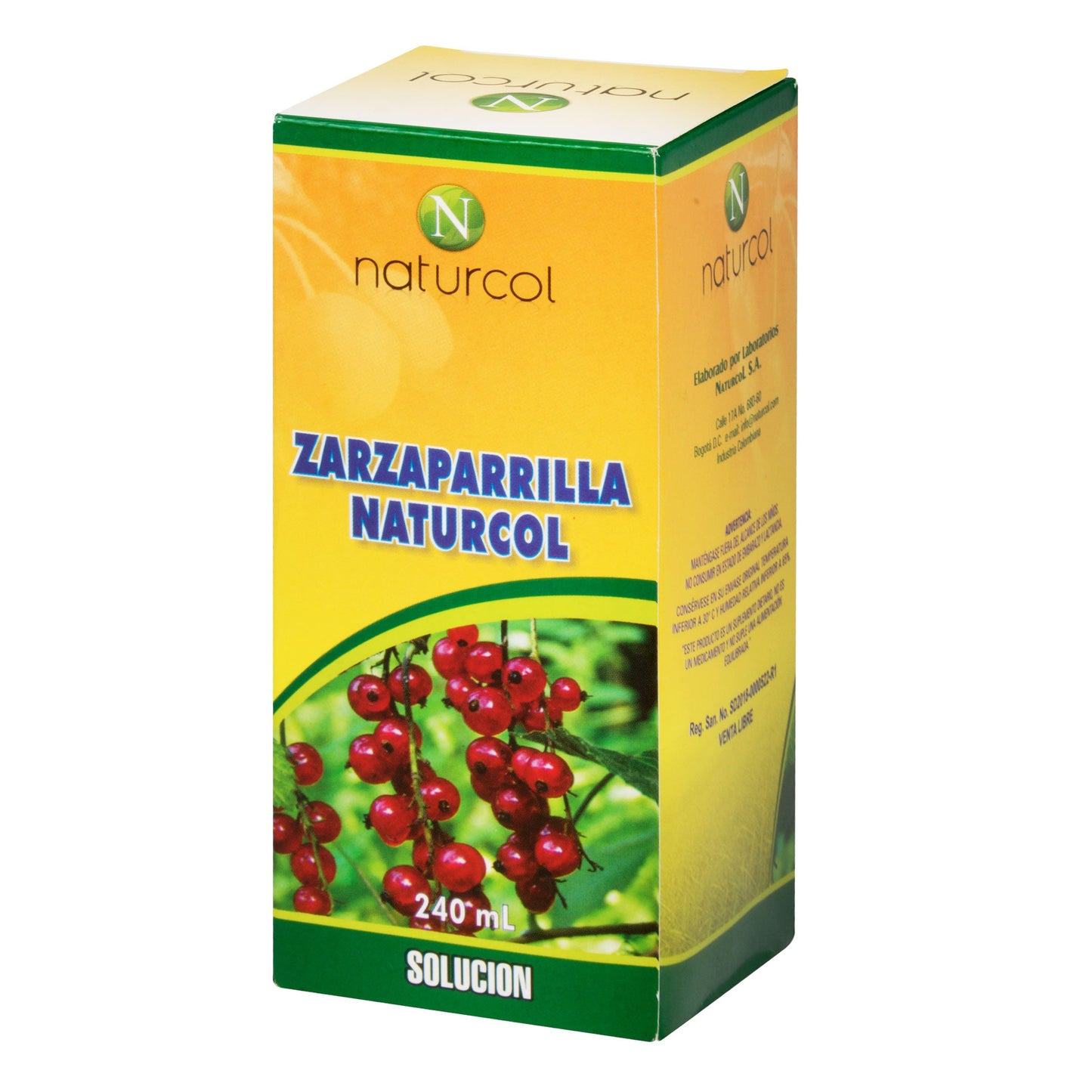 Zarzaparrilla Solución 240 ml Naturcol