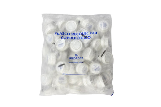 Caja Coprológica Medical 50 Unidades