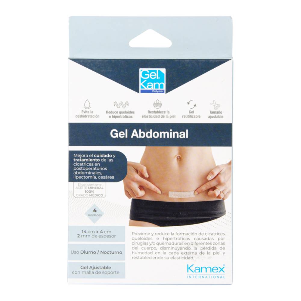Gel Abdominal 4 Unidad GelKAM Nti