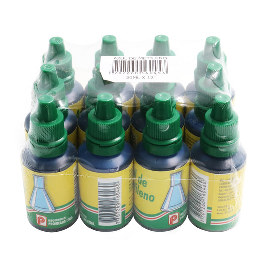 Azul De Metileno 20 ml 12 Unidad Promegan