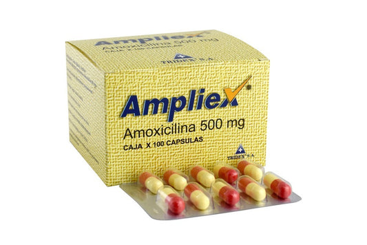 AmpollaLIEX 500 mg 100 Cápsulas