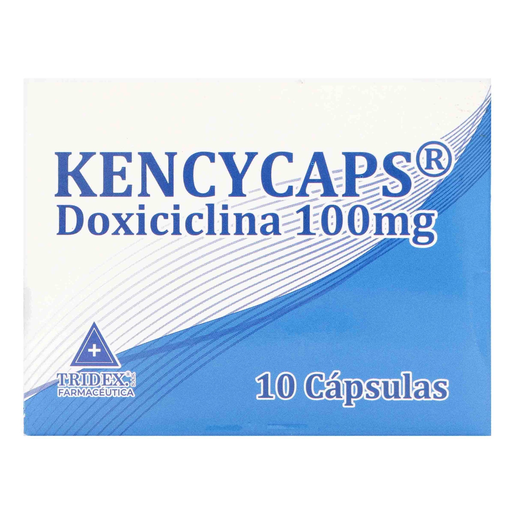 Kencycaps Doxiciclina 100 mg X 10 Cápsula Tr