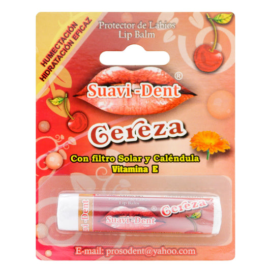 Protector labial Suavident Cereza