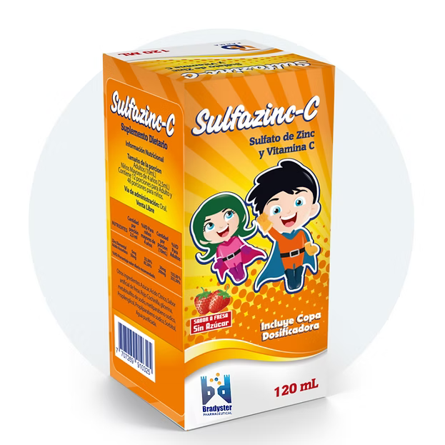 Sulfazinc-C Jarabe X 120 ML