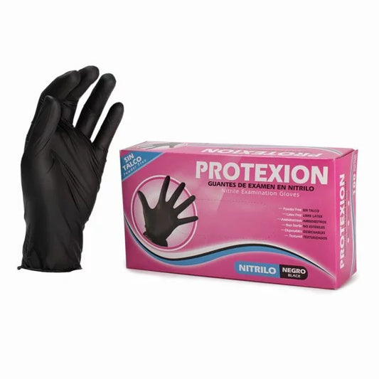 Guante Nitrilo Negro M X 100 Un ProtectorX