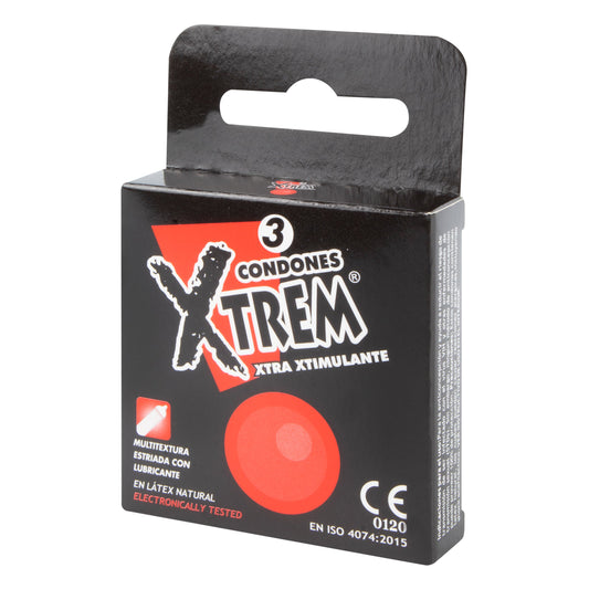 Preservativo Xtrem Xtra Xtimulante 3 Unidad