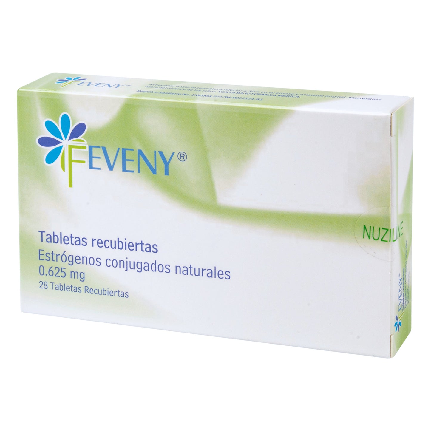 Feveny 0.625 mg 28 Tabletas