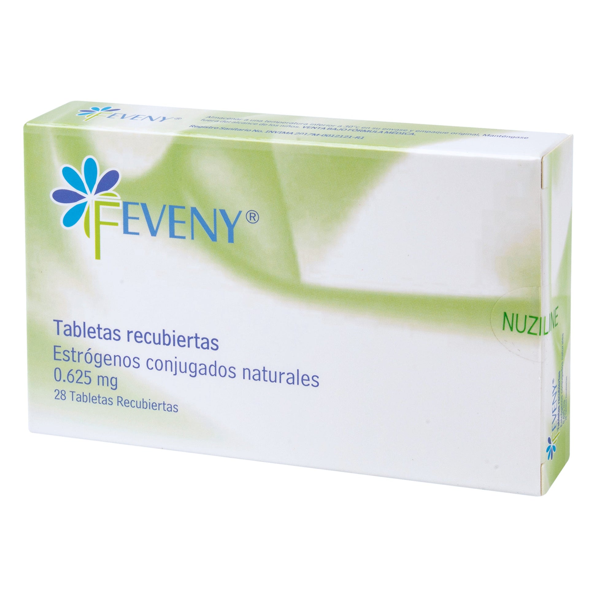 Feveny 0.625 mg 28 Tabletas