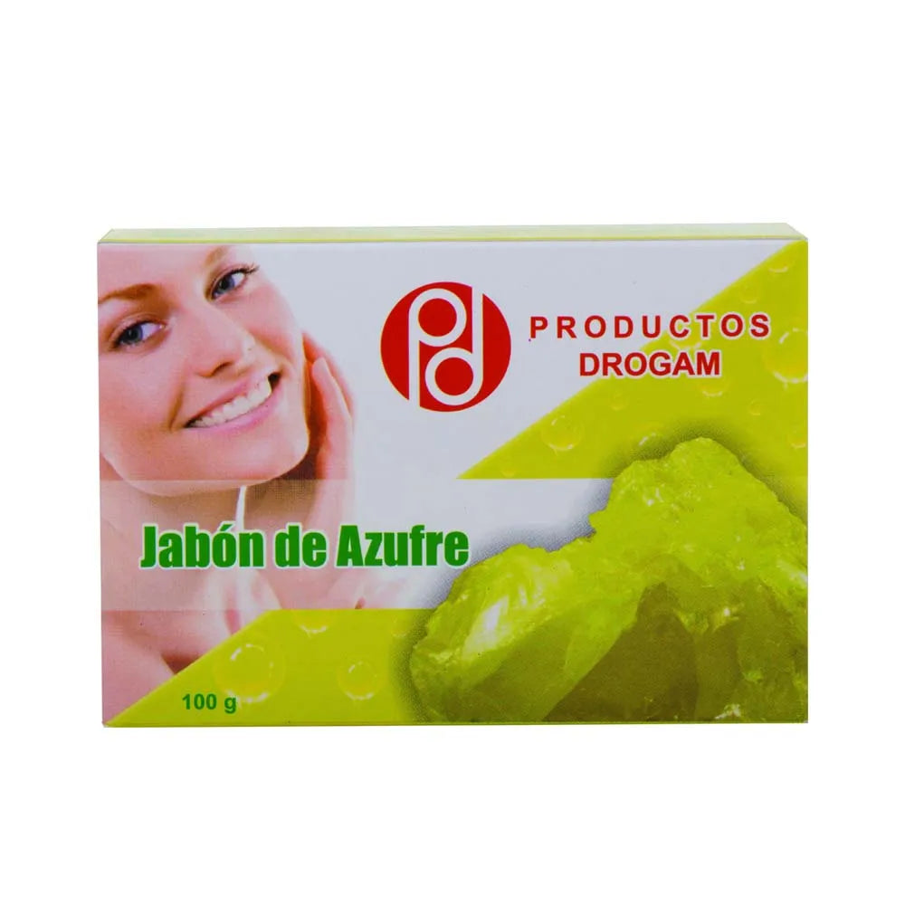 Jabón De Azufre Drogam 100gramos