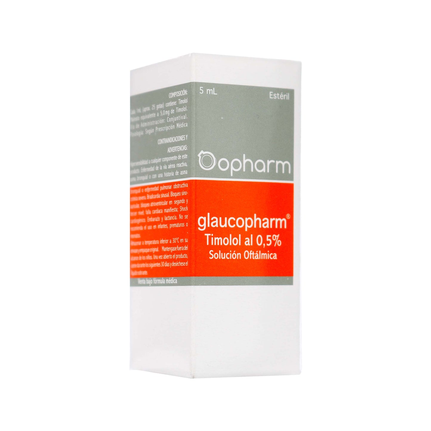 gLAUCOPHARM 0.5 Solución Oft 5 ml Oph(m)10063