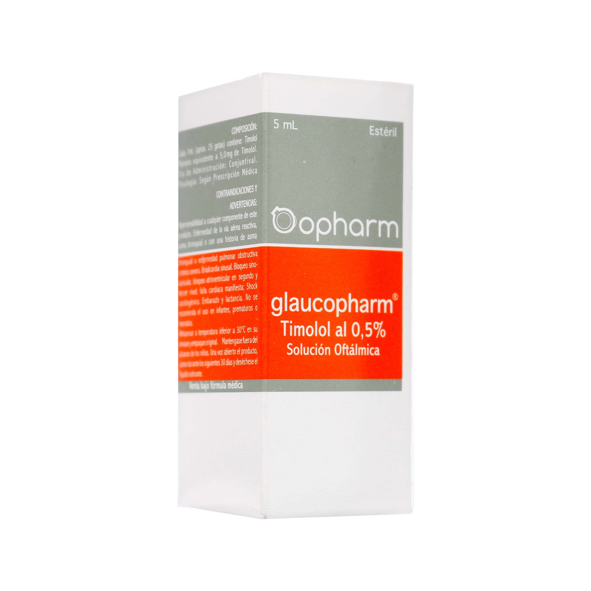 gLAUCOPHARM 0.5 Solución Oft 5 ml Oph(m)10063