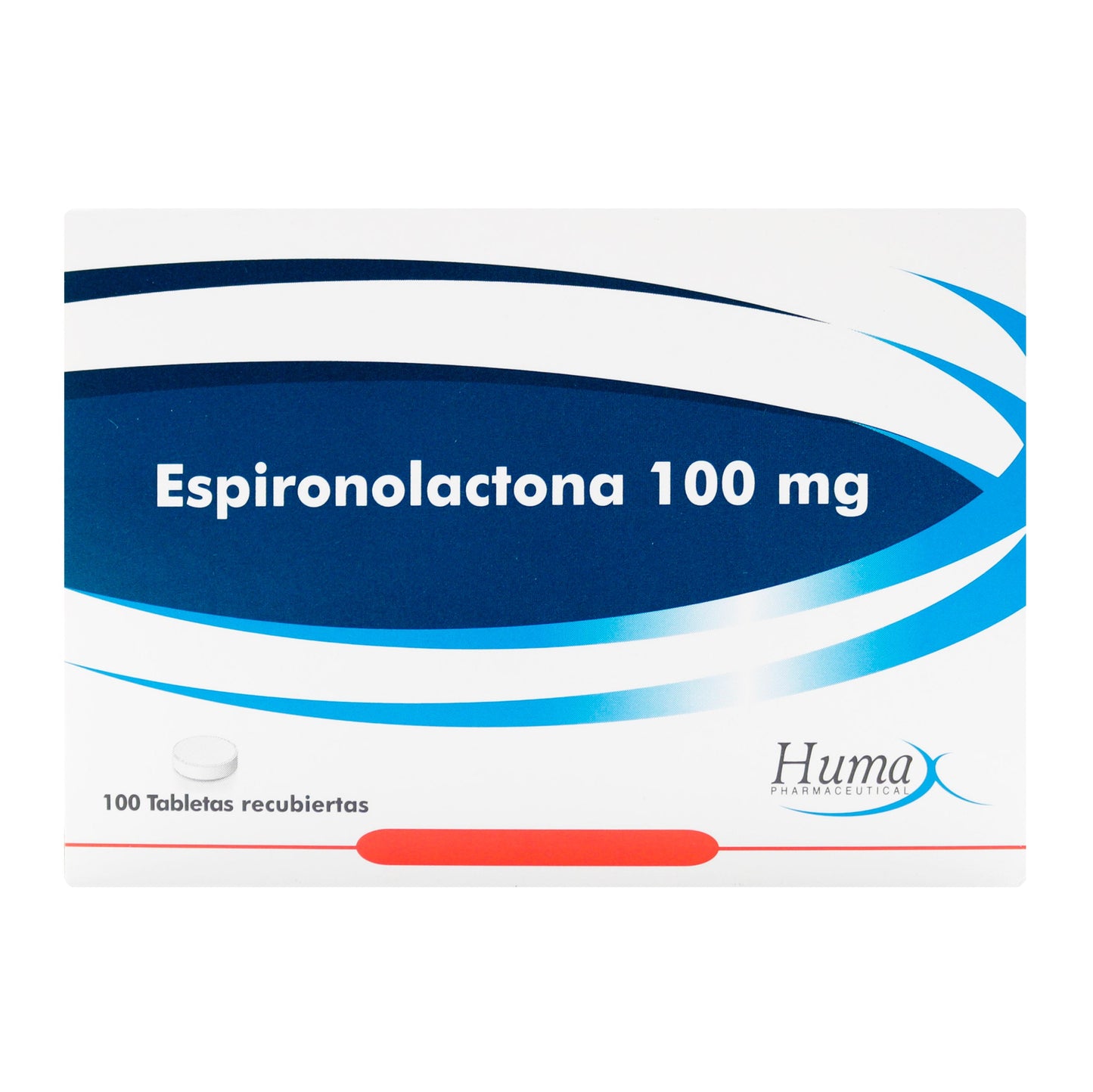 Espironolactona 100 mg 100 Tabletas Hp