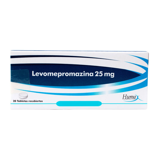 Levomepromazina 25 mg 20 Tabletas Hp