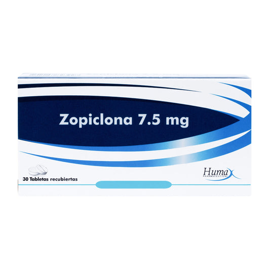 Zopiclona 7.5 mg 30 Tabletas Hp