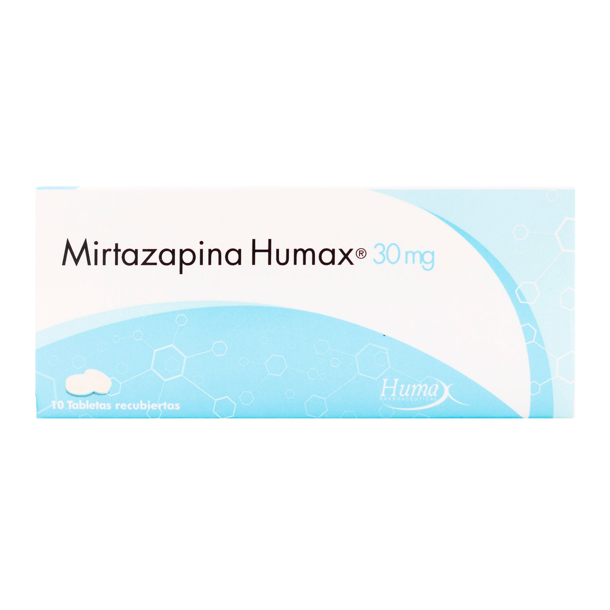 Mirtazapina Húmeda 30 mg 10 Tbs(m)4515