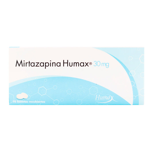 Mirtazapina Húmeda 30 mg 10 Tbs(m)4515